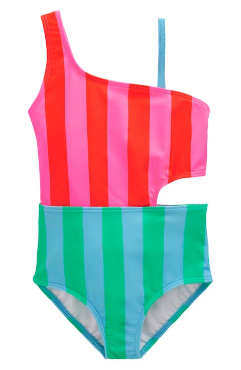Kids' Cutout One-Piece Swimsuit (Toddler, Little Kid & Big Kid)