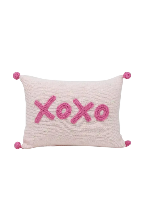 Melange Collection Valentine Mini Pillow In Pink