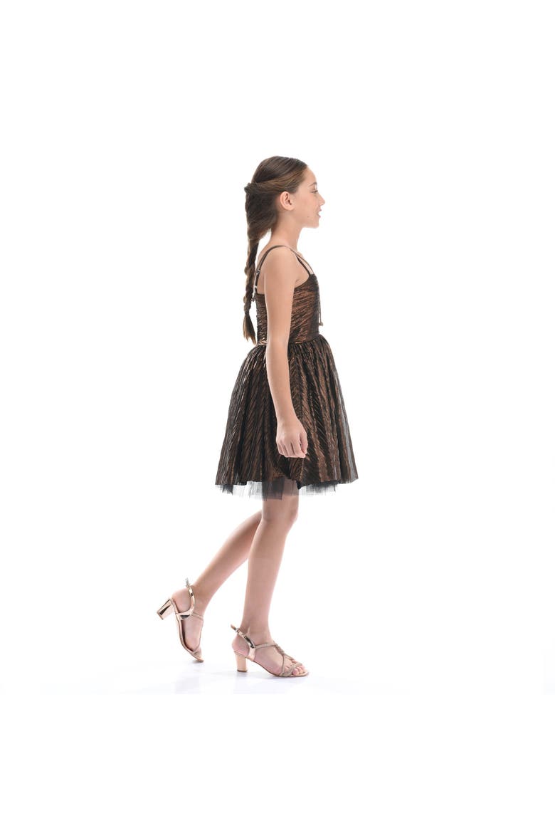 Gianotta Dress, Alternate, color, Bronze
