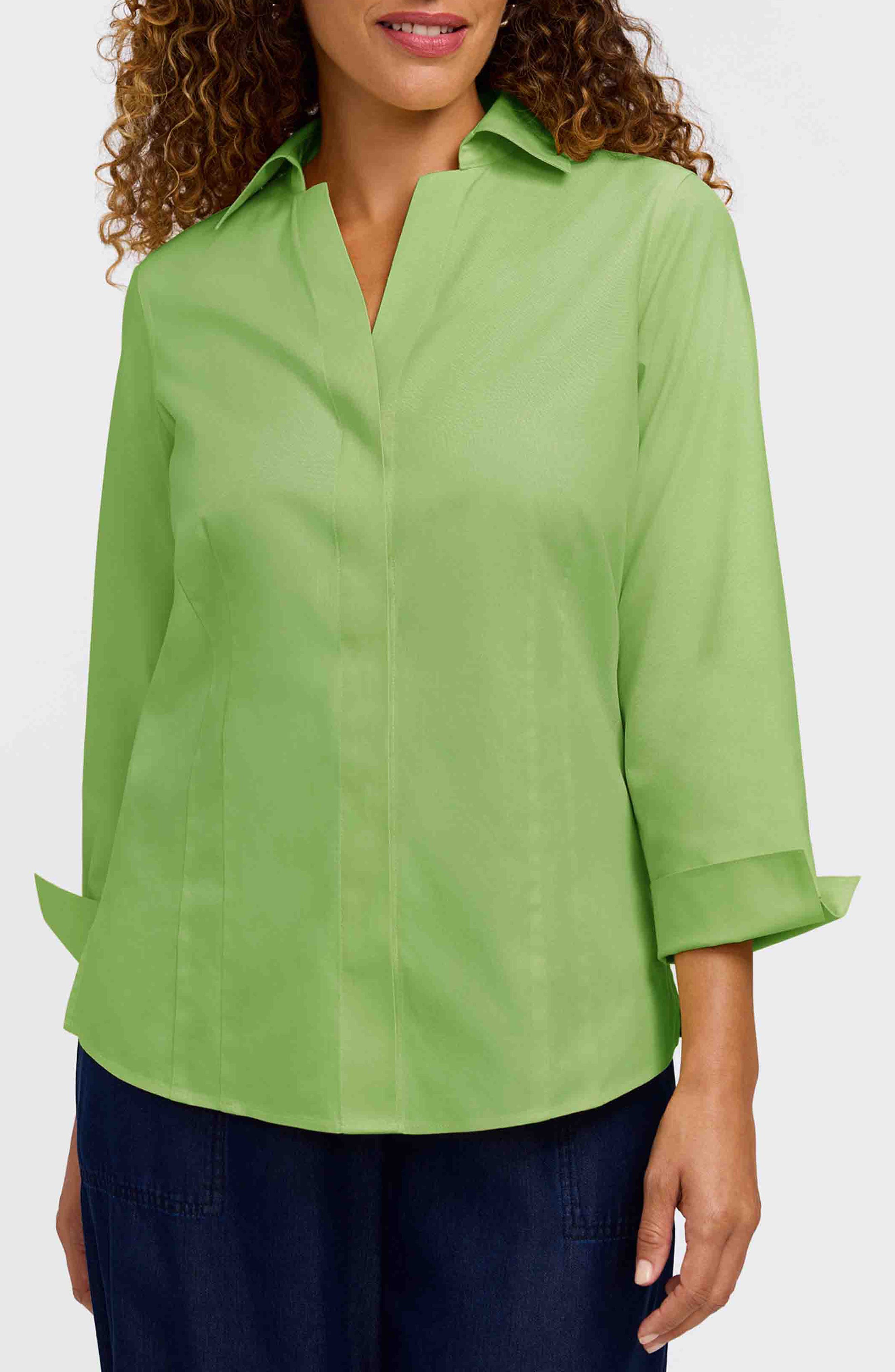 Taylor Fitted Non-Iron Shirt - image 3