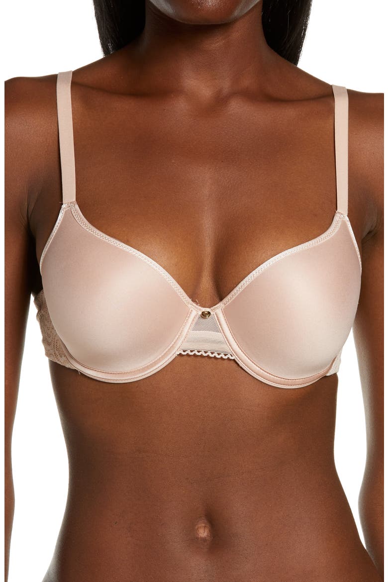 C Jolie Comfort Convertible T-Shirt Bra, Main, color, ROSE
