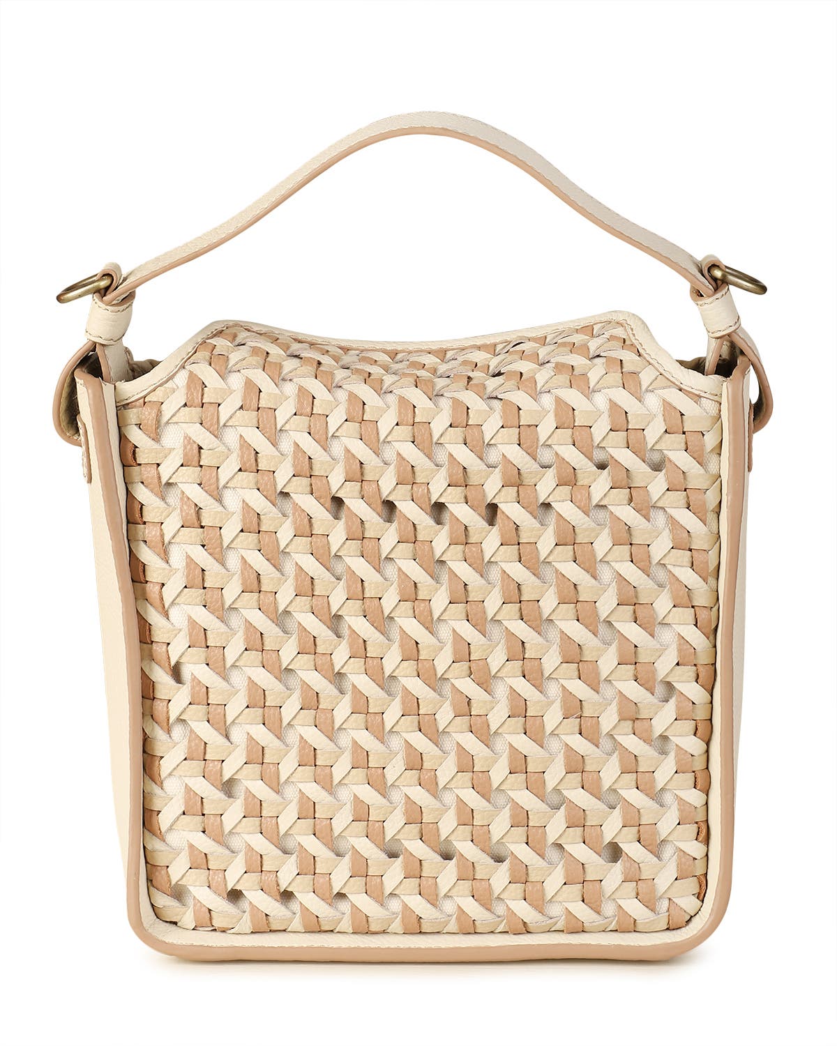 Rafe New York Megan Top Handle, Alternate, color, Off White