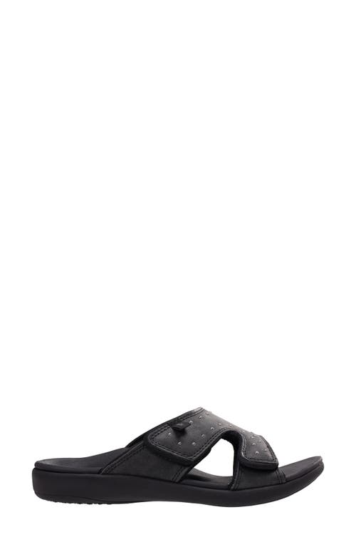Revitalign Kholo Fresca Slide Sandal In Black