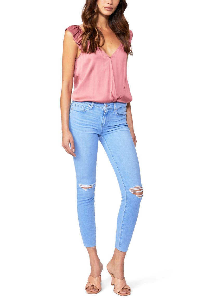Verdugo Ripped Mid Rise Ankle Skinny Jeans, Alternate, color, WHAMYDEST