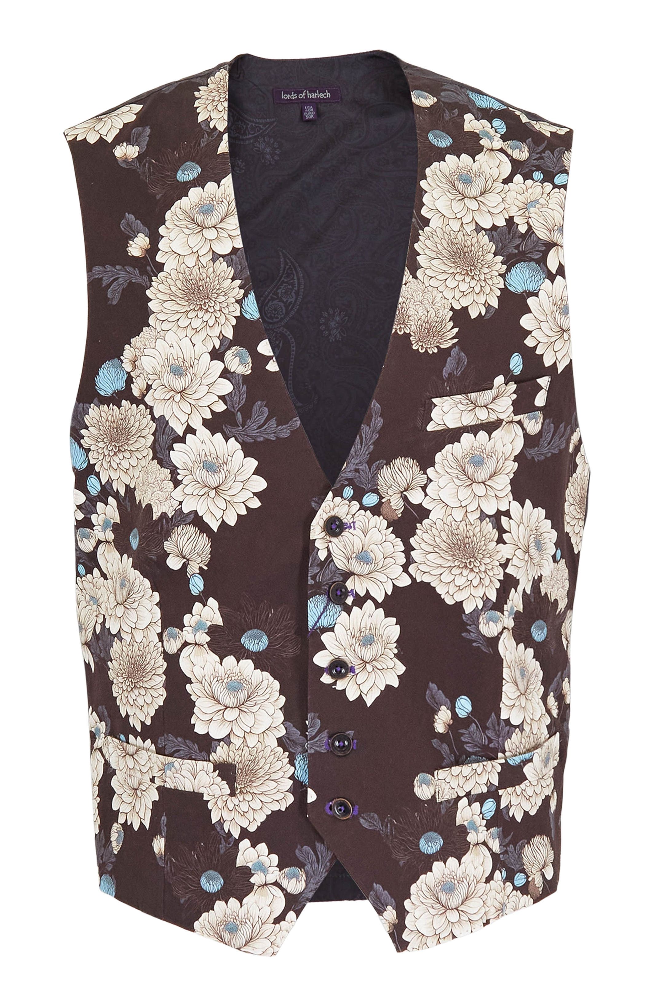 selected Serious Floral Black