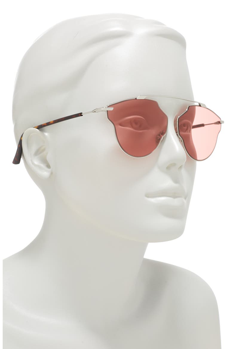 448 Dior 59mm Sunglasses, Alternate, color, PALLADIUM