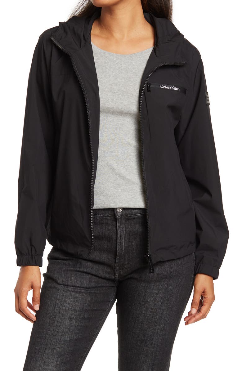 Calvin Klein Water-Resistant Windbreaker Jacket, Main, color, 