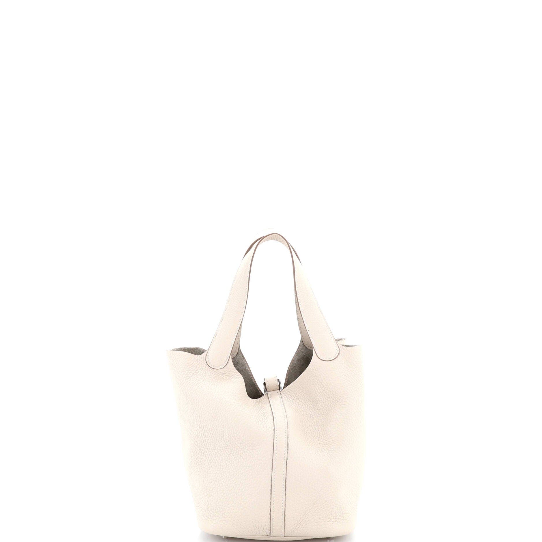 Pre-Owned Hermes Picotin Lock Bag Clemence MM, Alternate, color, 