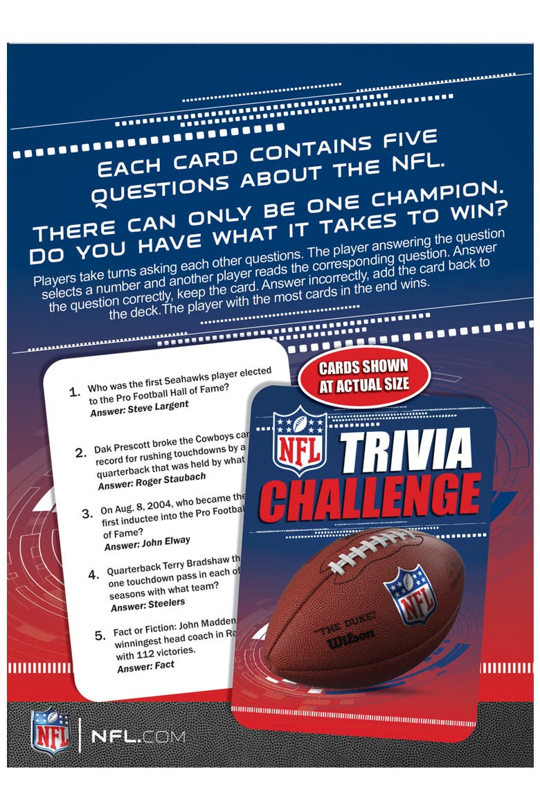 NFL Trivia Challenge, Alternate, color, Multicolor