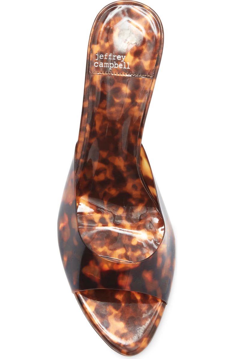 Jeffrey Campbell Spy-Kid Slide Sandal, Alternate, color, Tortoise