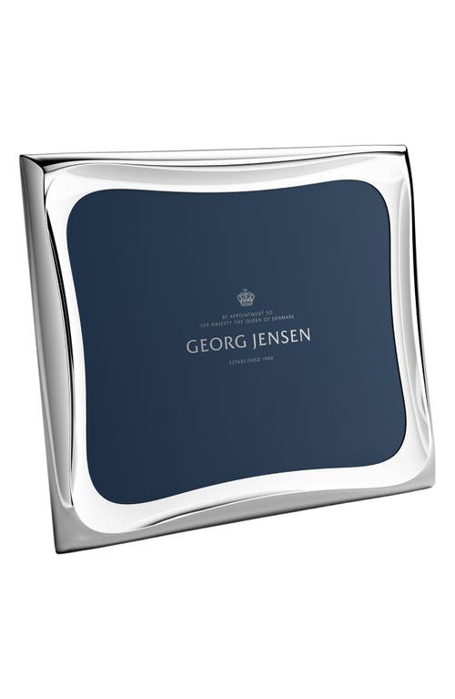 Georg Jensen Cobra Stainless Steel Picture Frame In Silver