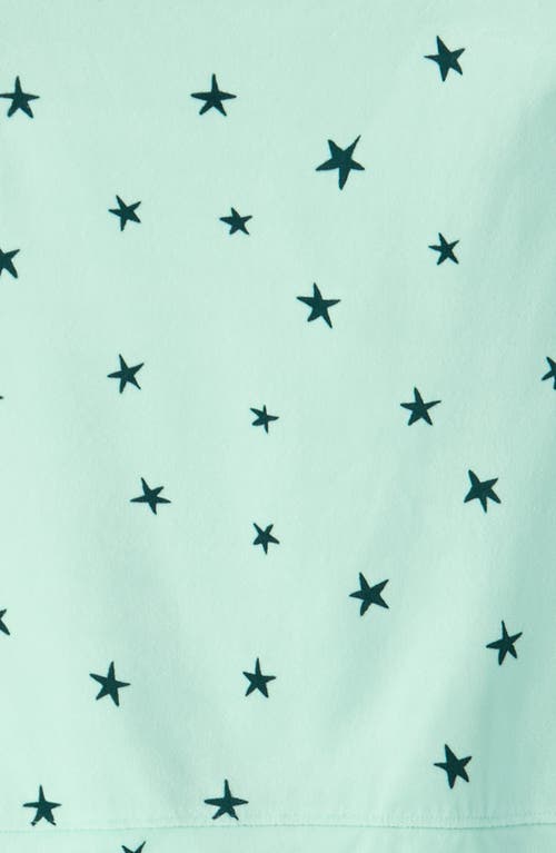 Nordstrom Kids' Sporty Velour Pajamas In Green