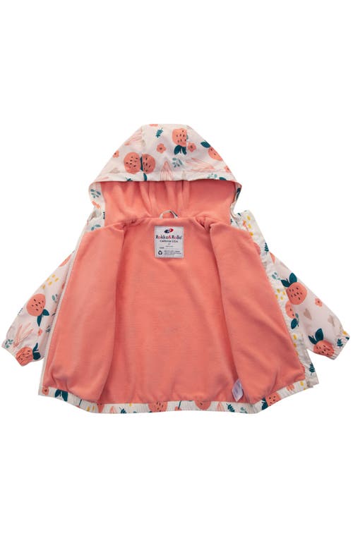 Rokka&rolla Toddler Lightweight Fleece Lined Jacket In Cream