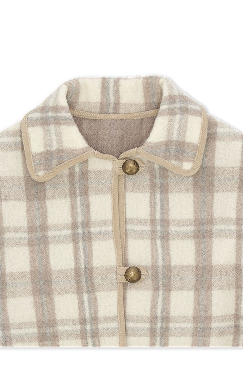 Fortela Danielle Plaid Wool Jacket, Alternate, color, Multicolor