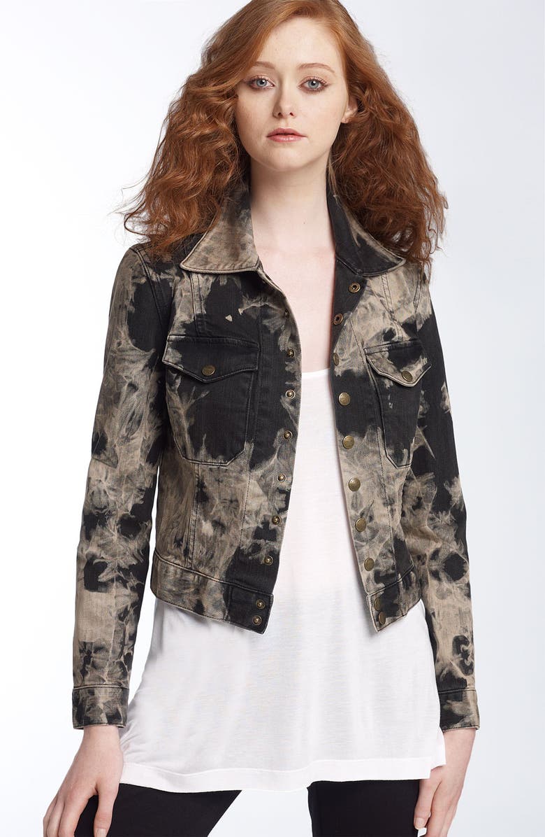 Current/Elliott 'The Snap' Stretch Denim Jacket, Main, color,