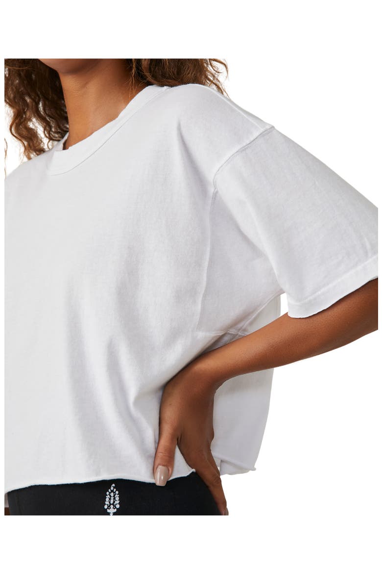 FP Movement Inspire Cotton T-Shirt, Alternate, color, WHITE