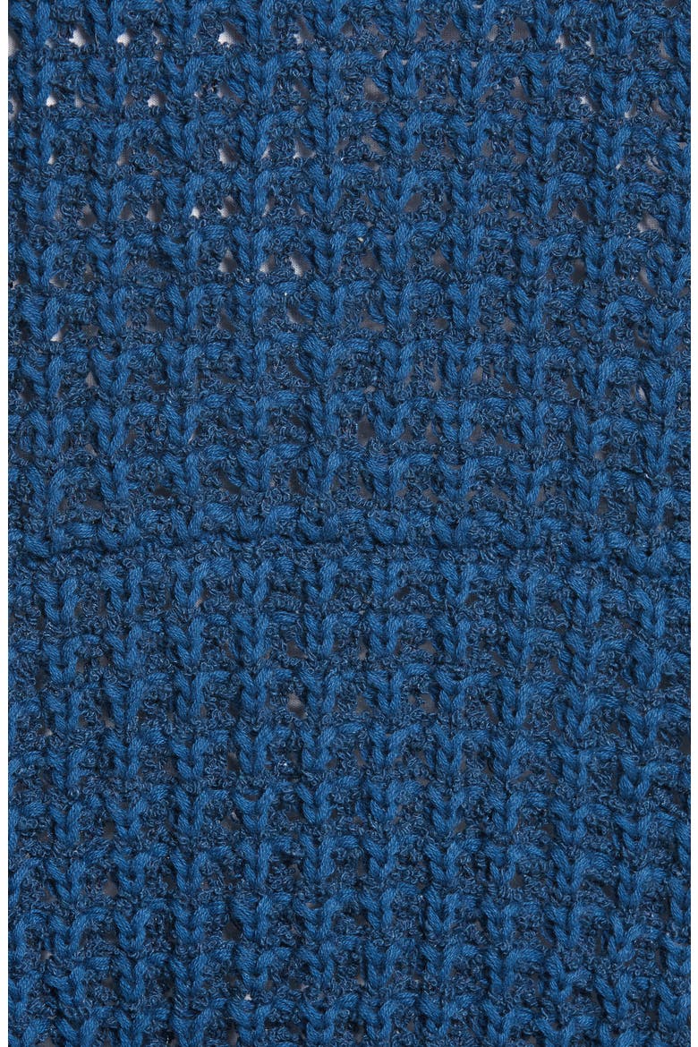 I'll Be Around Cardigan, Alternate, color, SAPPHIRE