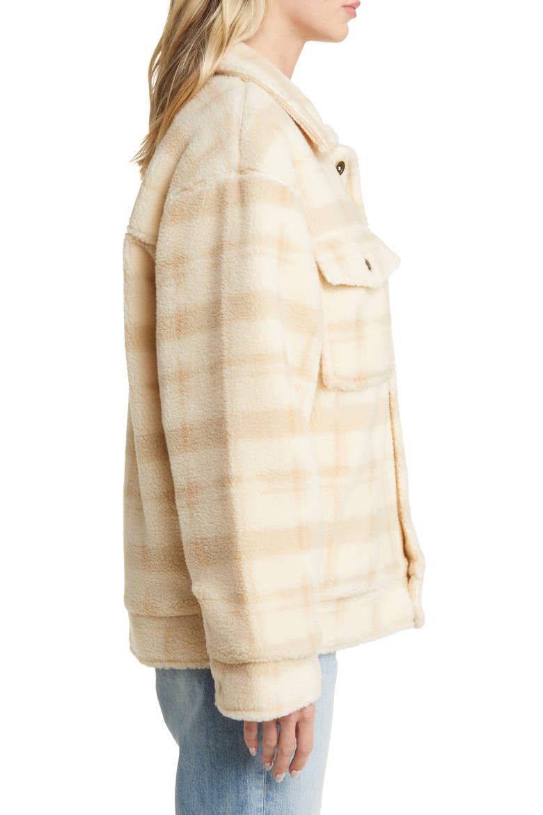 Sunrise Session Fleece Jacket, Alternate, color, BEIGE