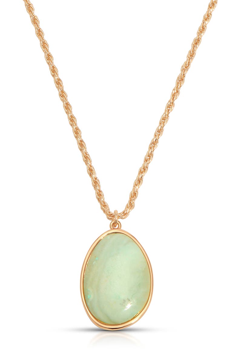 Twilight Nights Necklace, Main, color, AMAZONITE AND GOLD