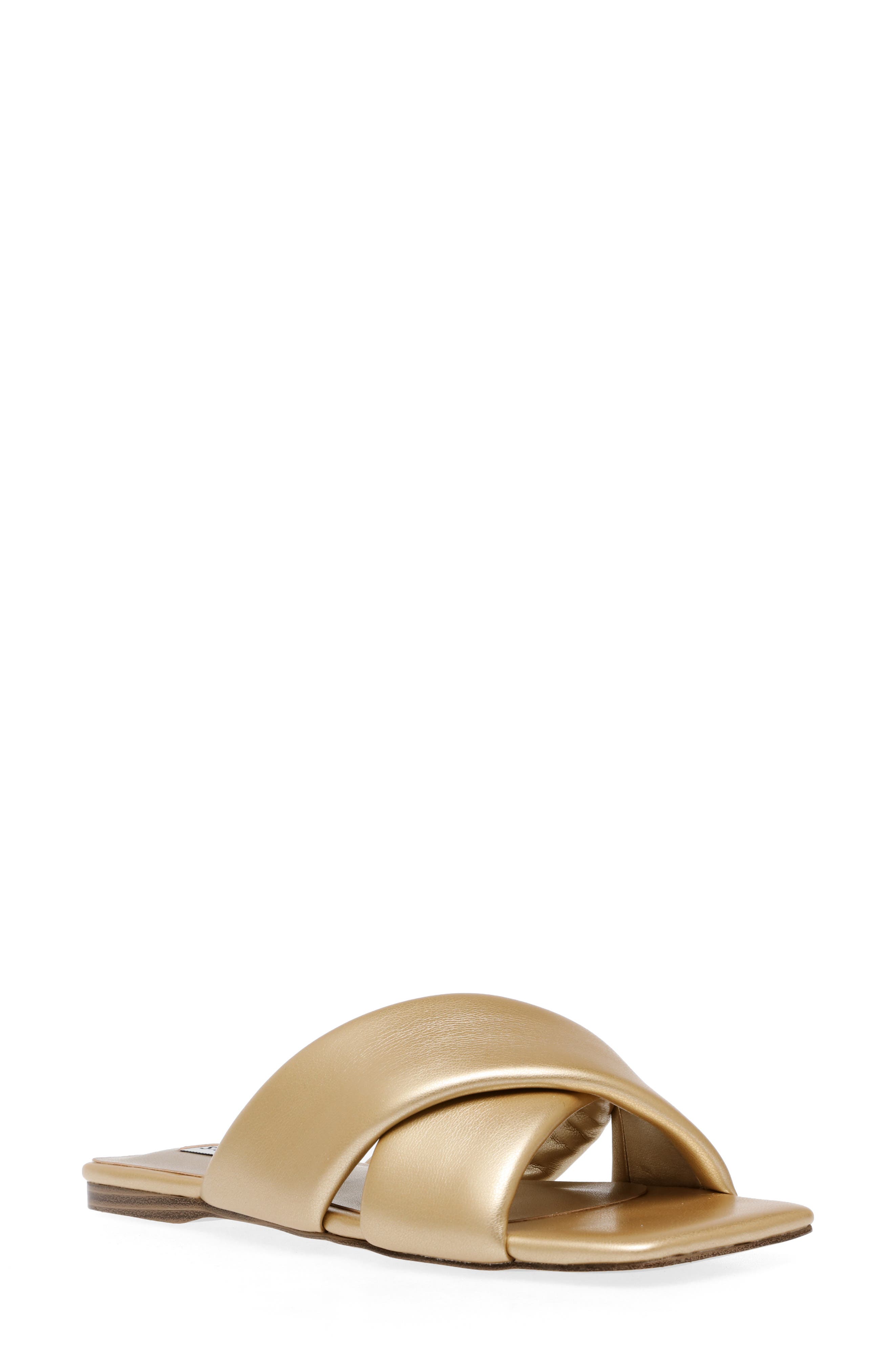 Mayra Slide Sandal, Main, color, GOLD