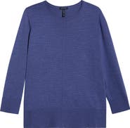 Eileen Fisher Crewneck Wool Sweater