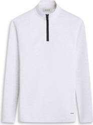 Bugatchi Quarter Zip Performance Pullover