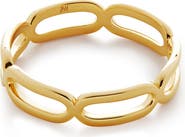 Monica Vinader Paper Clip Stacking Ring