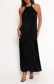 Petal & Pup Melody Plissé Maxi Dress