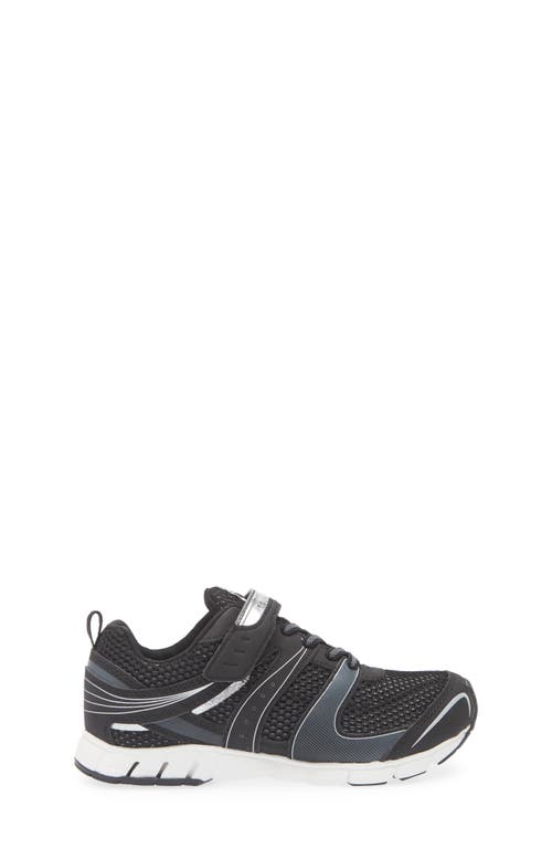Tsukihoshi Velocity Washable Sneaker In Black/silver