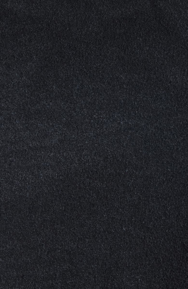 Acne Studios Exford U Distressed Coated Button Logo Graphic T-Shirt, Alternate, color, Black