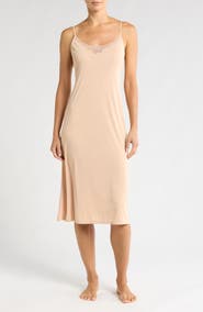 Natori Body Doubles Lace Trim Nightgown