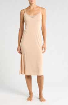 Natori Body Doubles Lace Trim Nightgown