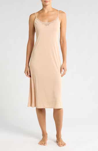 Natori Body Doubles Lace Trim Nightgown