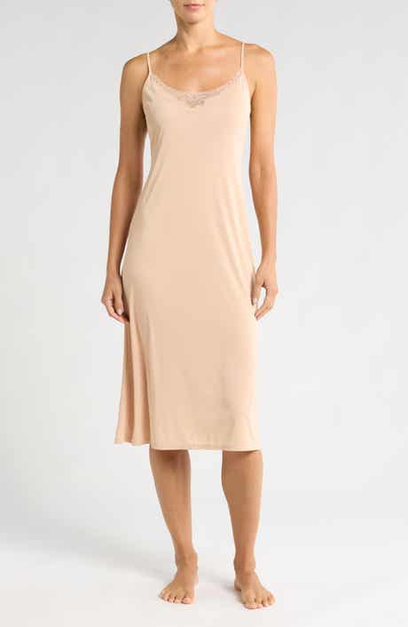 Natori Body Doubles Lace Trim Nightgown