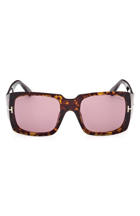 Ryder 51mm Square Sunglasses