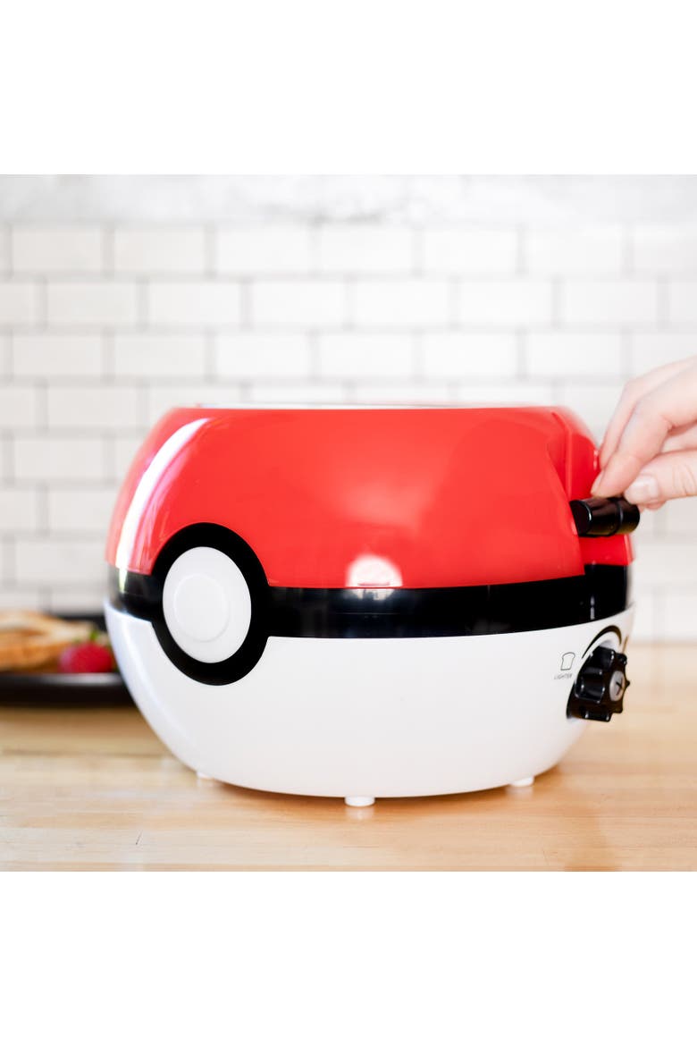 Pokemon Pokeball Halo 2-Slice Toaster, Alternate, color, None