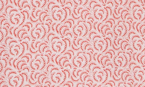 David Donahue Print Casual Short Sleeve Button-up Shirt In Red/white