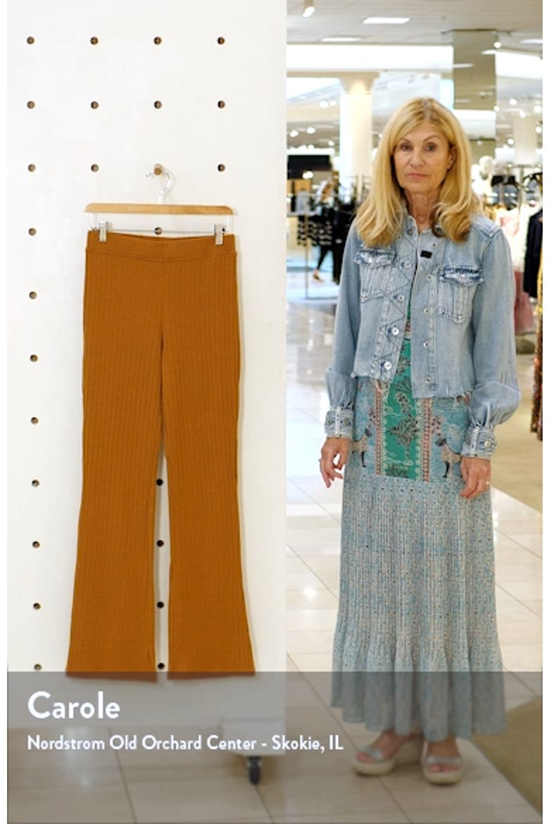 Ribbed Knit Pants video