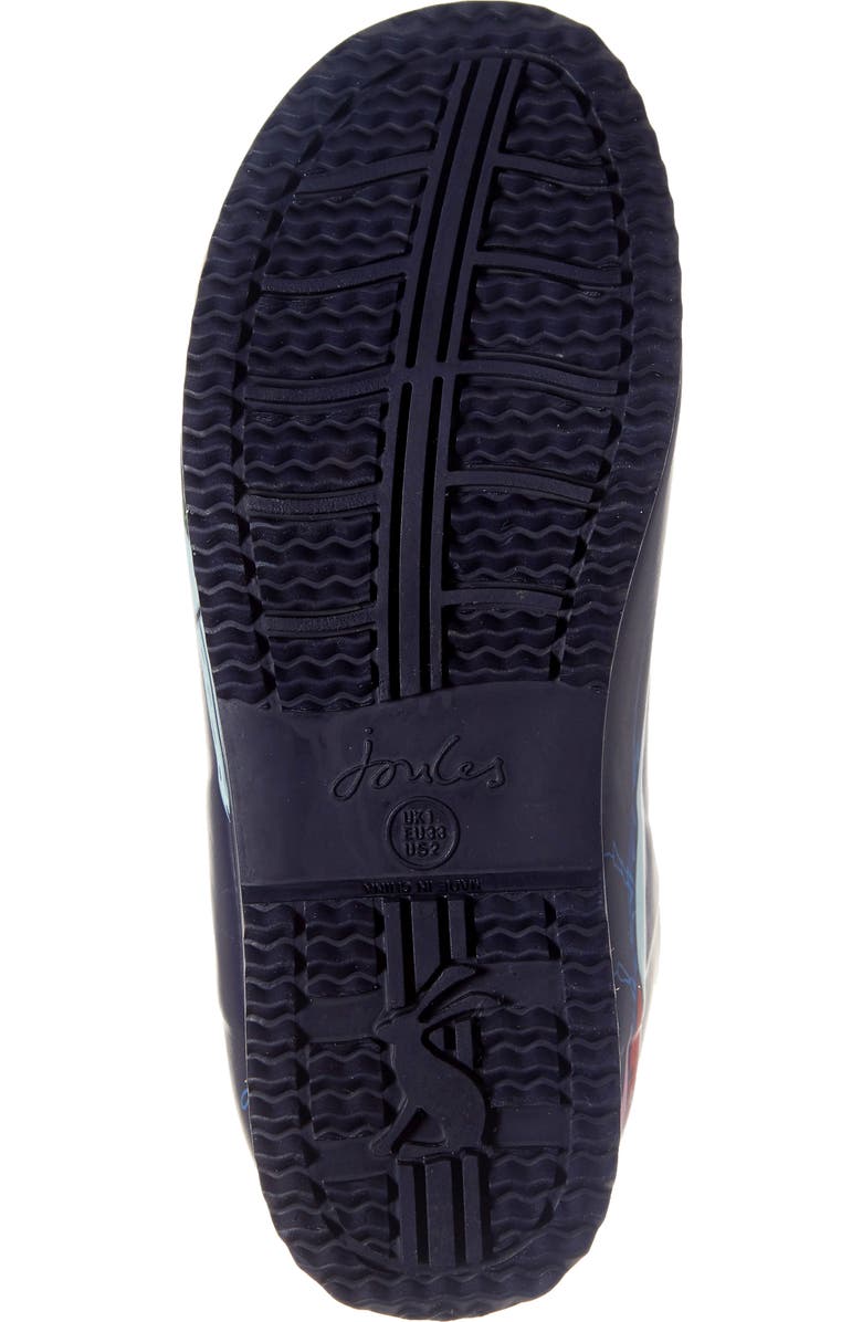 Joules Roll Up Waterproof Rain Boot, Alternate, color,