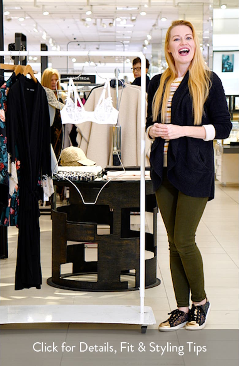 Jojo Embroidered Mesh Underwire Bra, sales video thumbnail