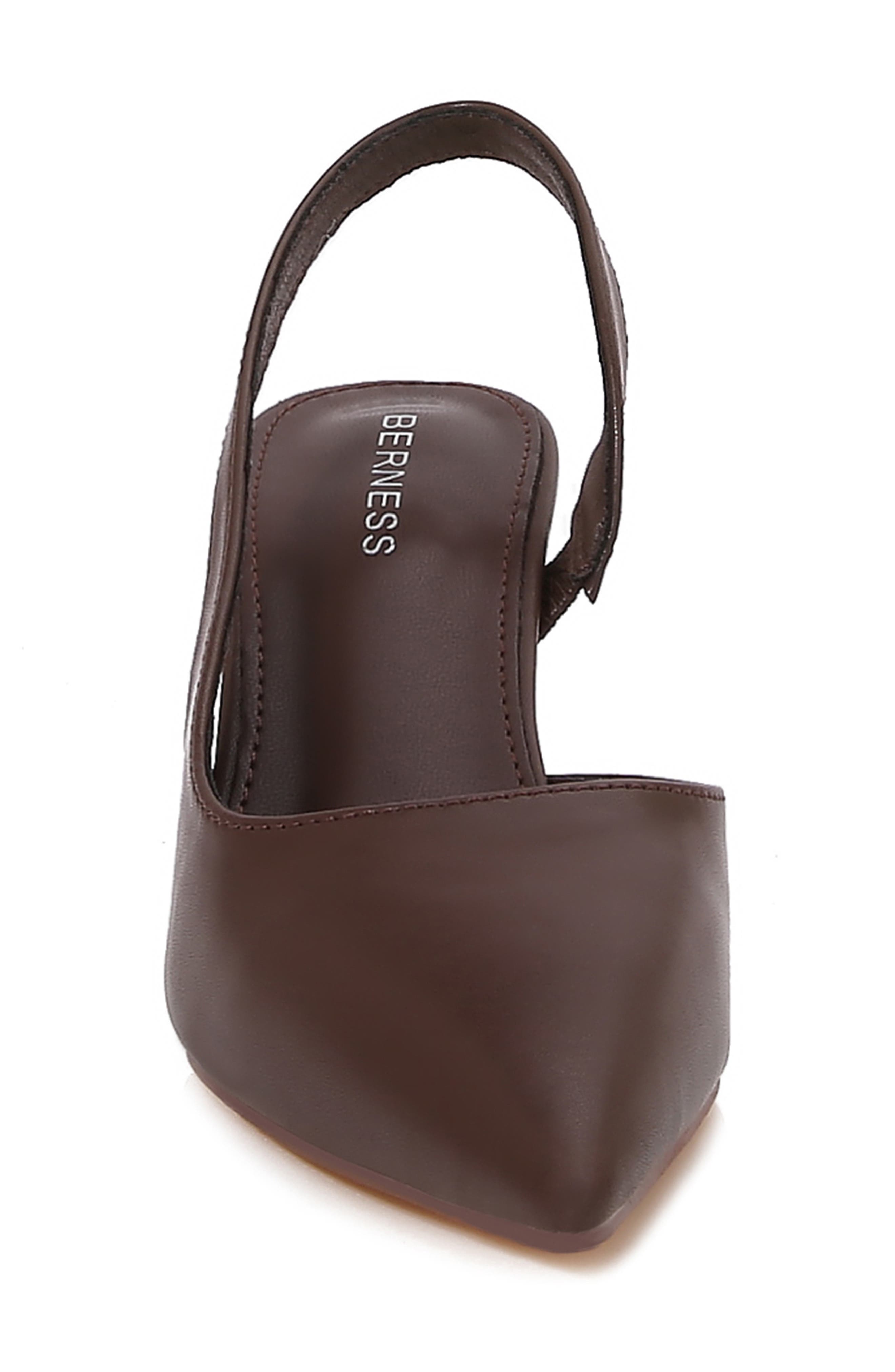 Campbell Slingback d'Orsay Pump, Alternate, color, BROWN
