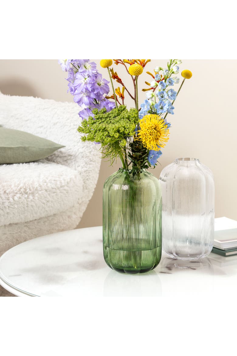 Fleur Vase XL, Alternate, color, green