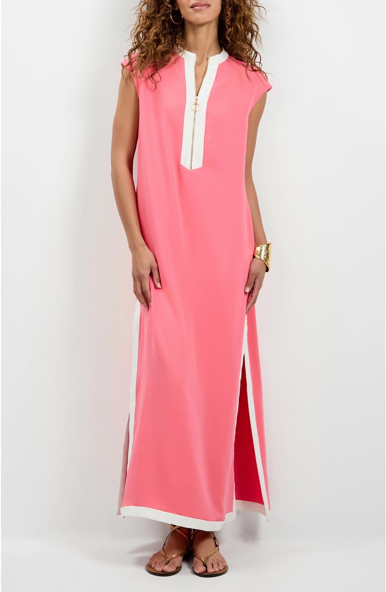 Trina Turk Nuvola Dress, Alternate, color, Corso Coral
