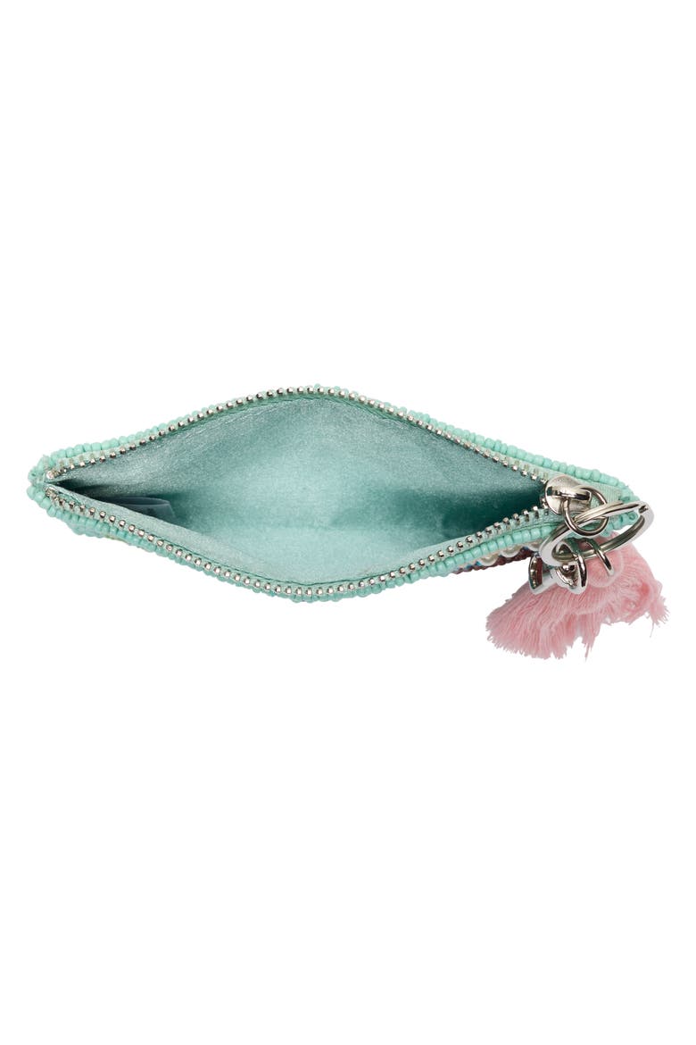 Ice Cream Pops Beaded Coin Pouch, Alternate, color, MULTI
