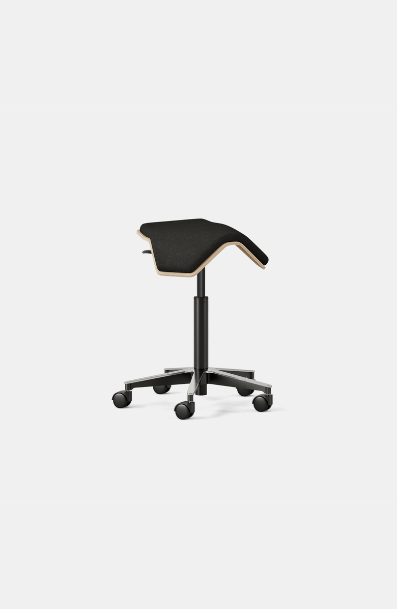 Branch Saddle Chair, Alternate, color, Black / Iloa Plus