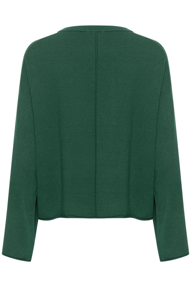 Slspina Boxy Fit Tight Knit Pullover, Alternate, color, Rain Forest