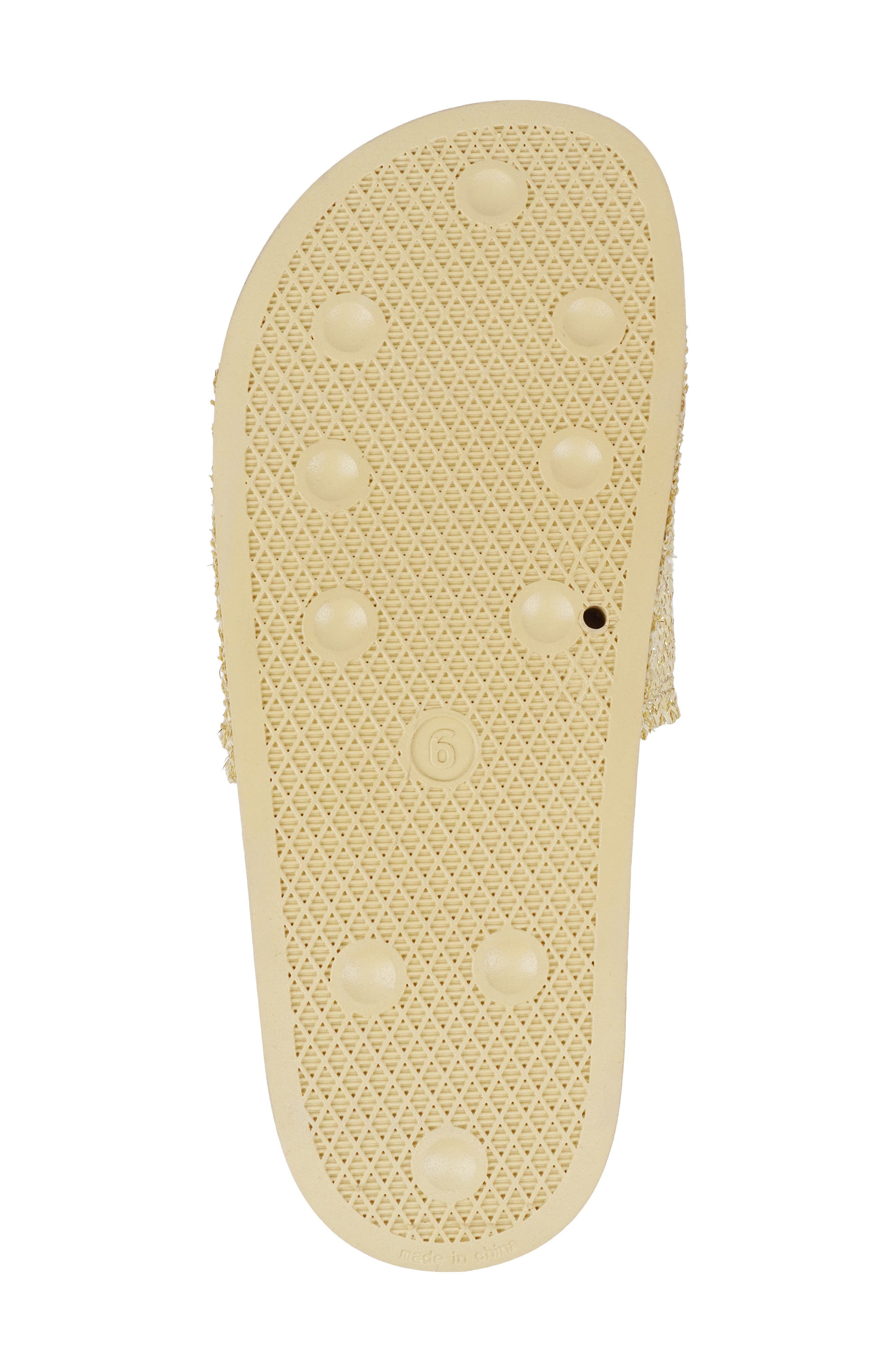 Logo Slide Sandal, Alternate, color, NATURAL
