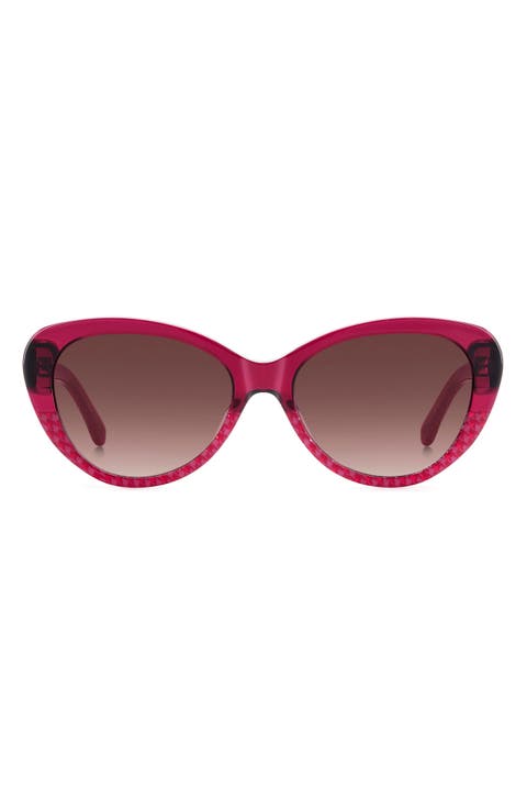 55mm josi cat eye sunglasses