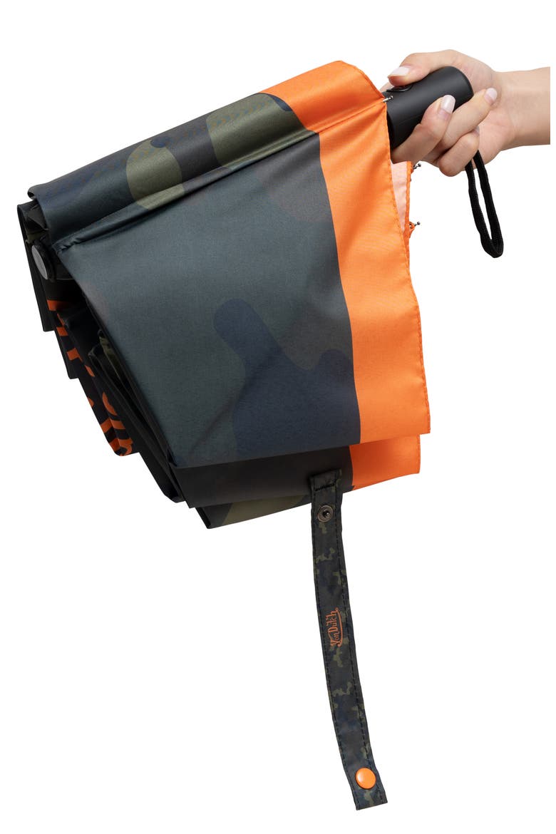 Compact Automatic Umbrella, Strong & Portable, Alternate, color, Camo