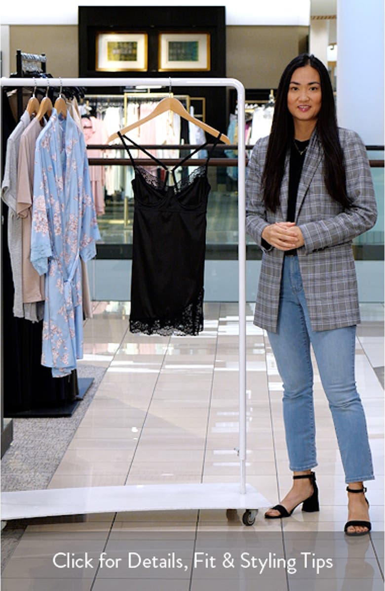 Ever After Stretch Satin Chemise, sales video thumbnail